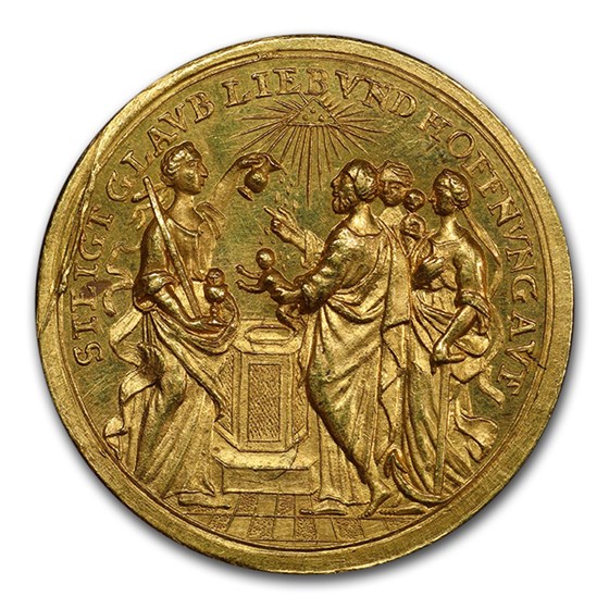 (1700) German State Nurnberg Gold Medallic 3 Ducats MS-63 PCGS (1700) German State Nurnberg Gold Medallic 3 Ducats MS-63 PCGS